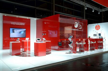 Design and implementation of exhibitions and stands